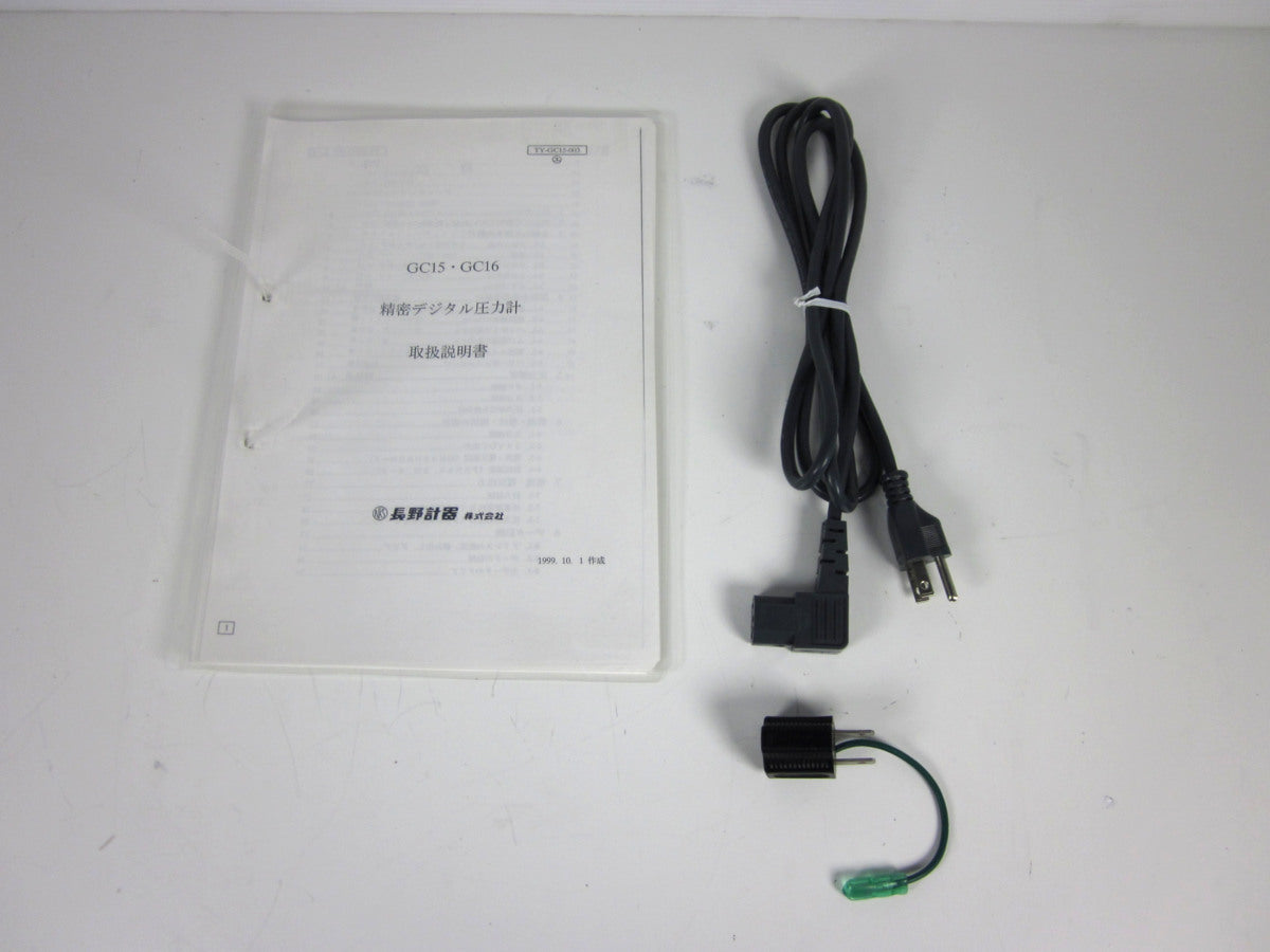 Nagano Keiki GC16 Precision Digital Pressure Gauge 0-2MPa [n1230813644]