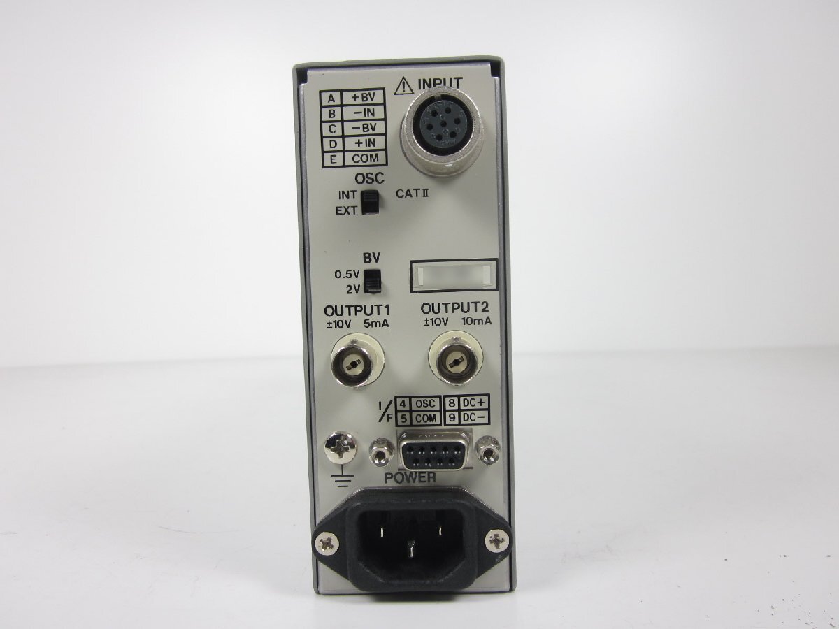 NEC AS1803 Strain Amplifier Signal Conditioner 1ch DC-2kHz [p1230816077]