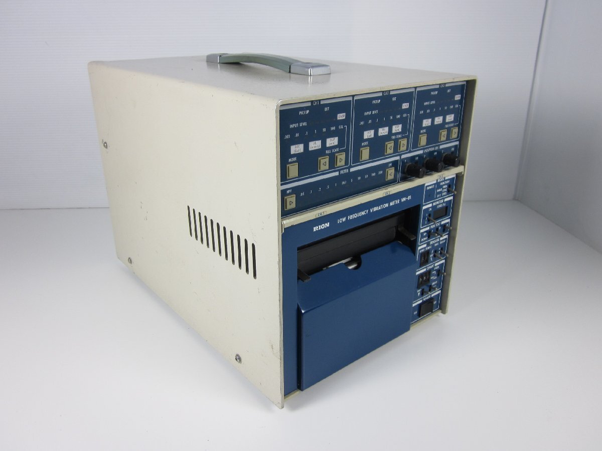 Rion VM-81 Low Frequency Vibration Meter 3CH [e1230824025]