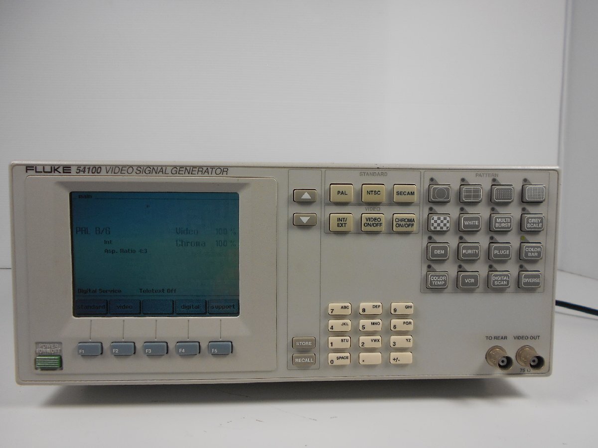 Fluke 54100 Video Signal Generator PAL/NTSC/SECAM [n1230816285]