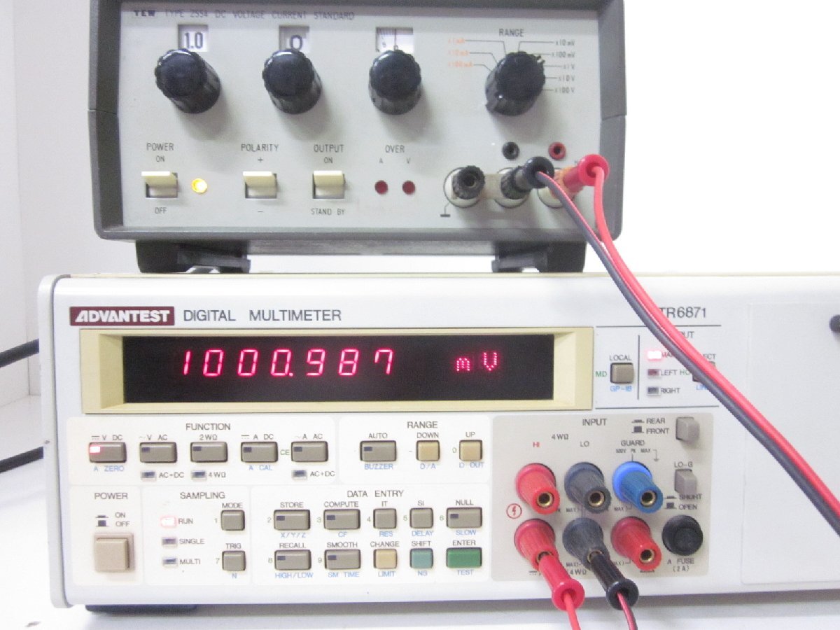 Advantest TR6871 Digital Multimeter 7.5 Digit [t1230816407]