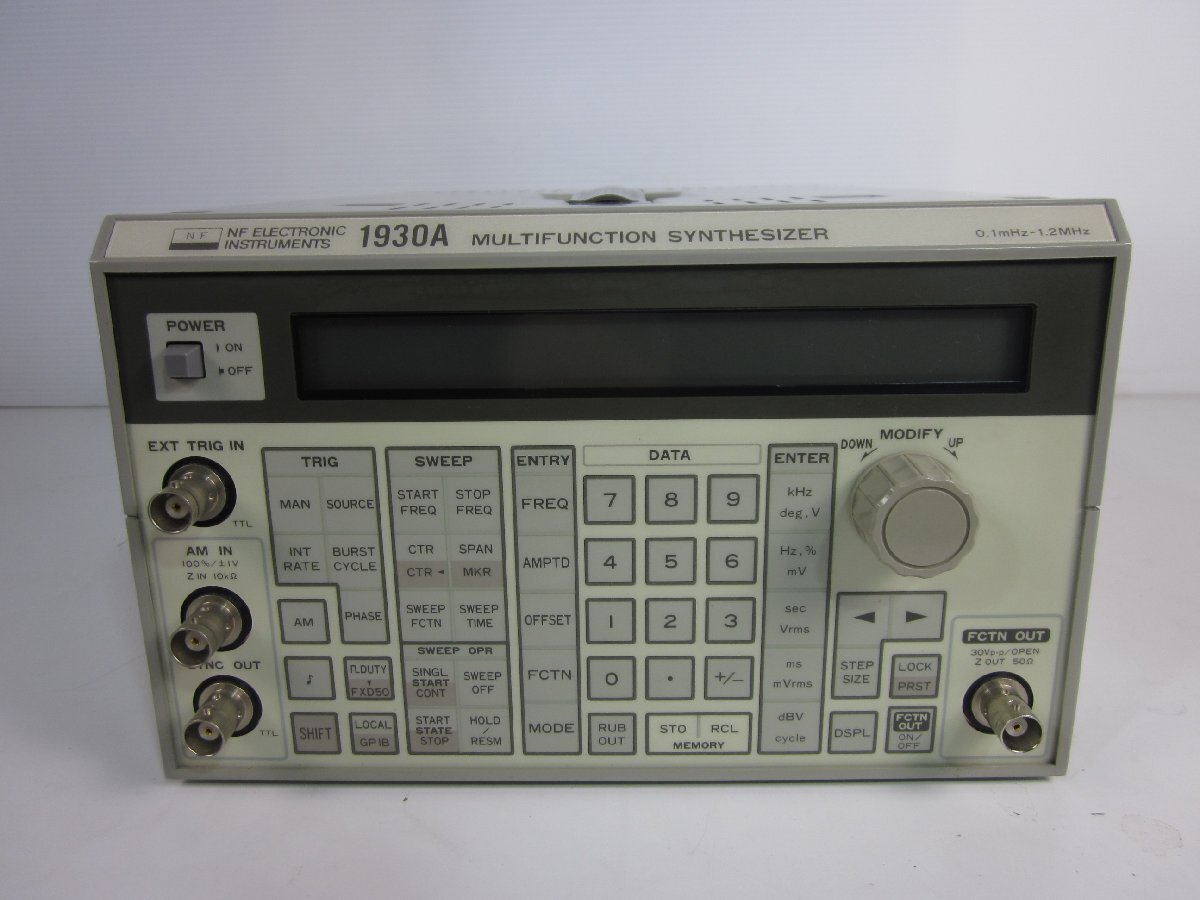 NF Corporation 1930A Multifunction Synthesizer 0.1mHz-1.2MHz [1230815204]