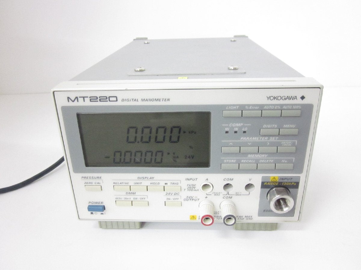 Yokogawa MT220 7673-03 Digital Manometer [d1230812097]
