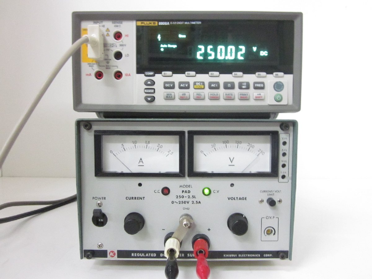 Kikusui PAD250-2.5L DC Power Supply 0-250V 0-2.5A [n1230821900]