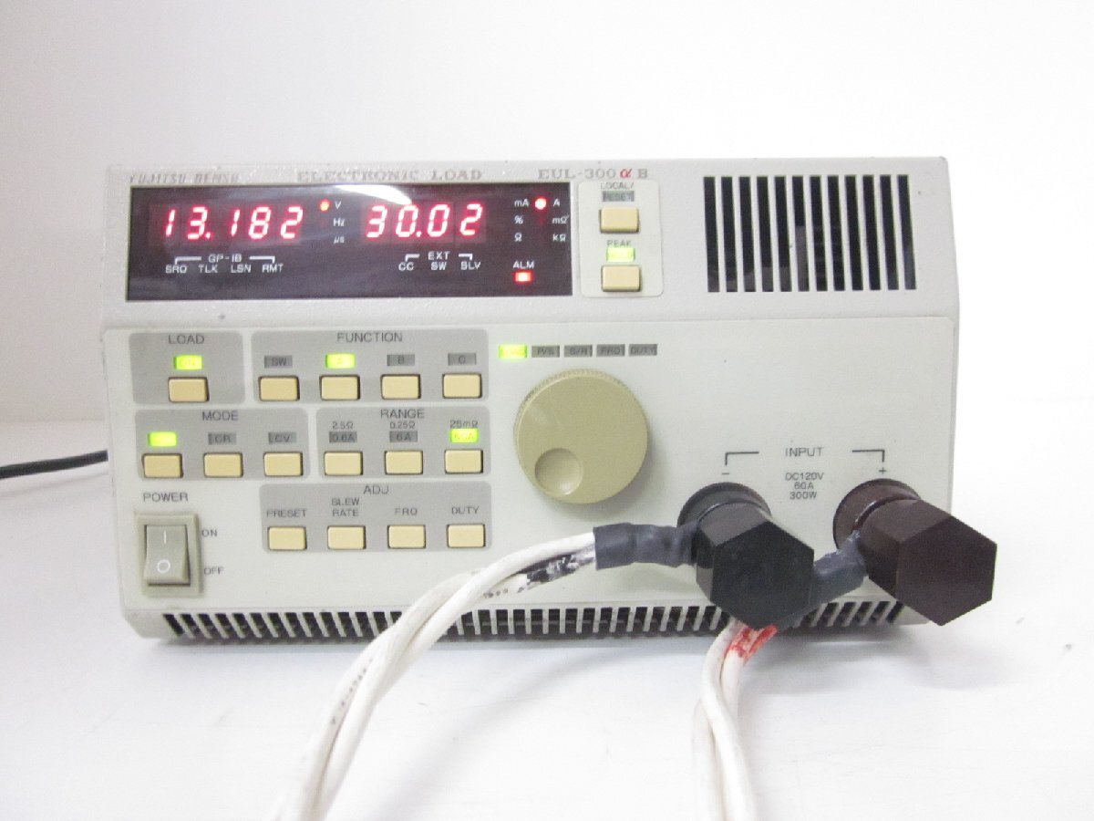 Fujitsu Denso EUL-300 Electronic Load 120V 60A 300W [x1230805429]