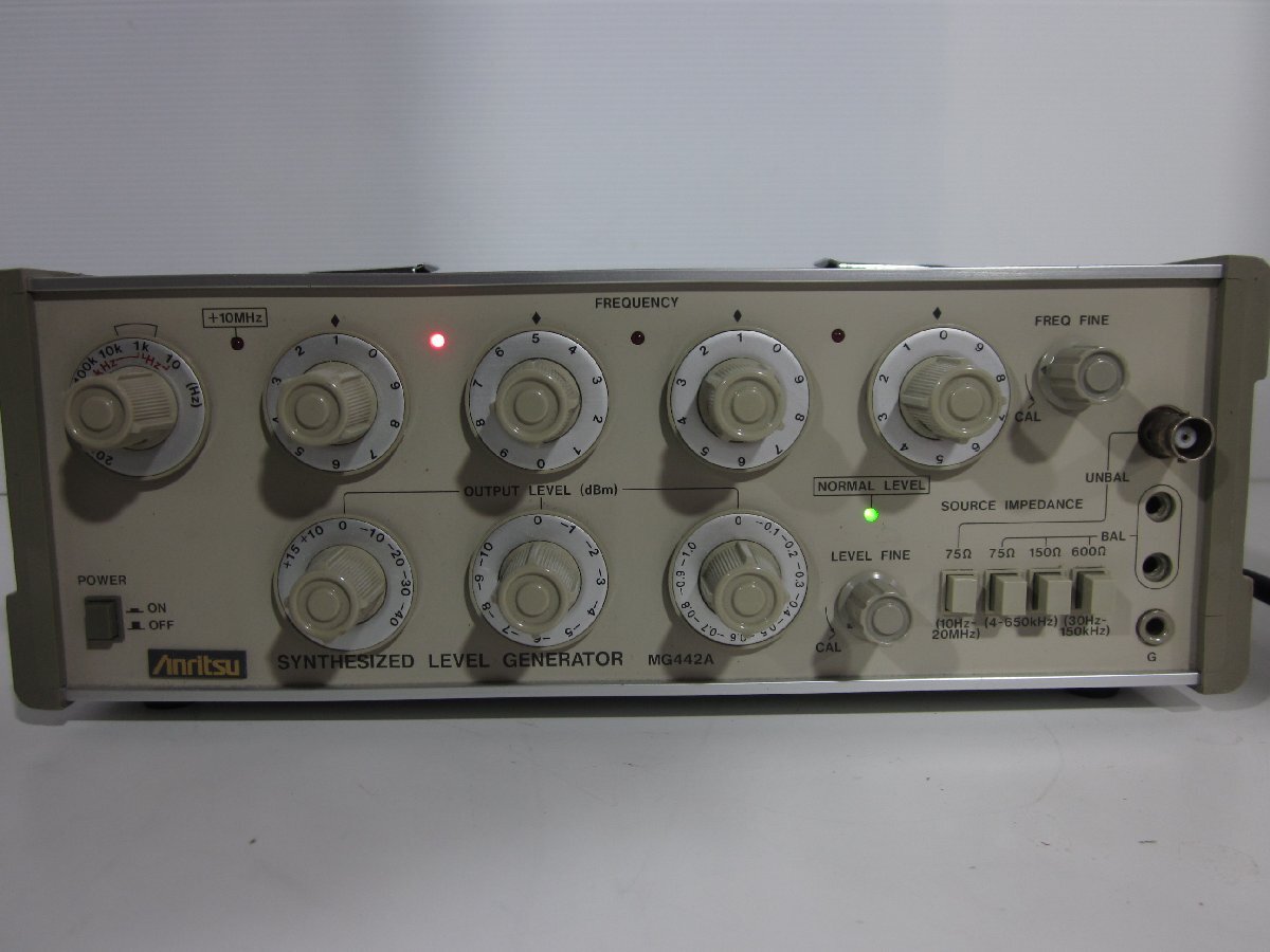 Anritsu MG442A Synthesized Level Generator 20MHz [u1230820268]