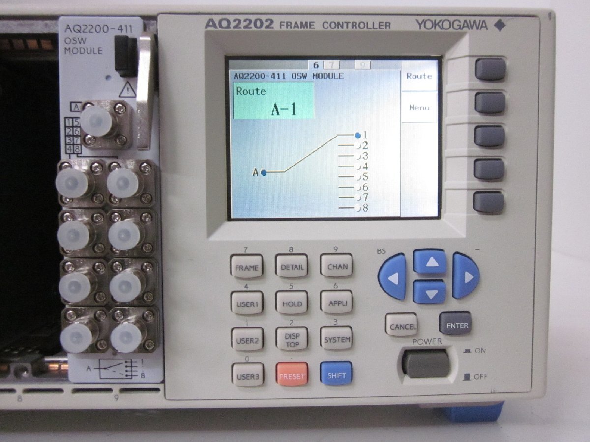 Yokogawa AQ2200-411 Optical Switch Module 1x8 SMF [q1230814602]