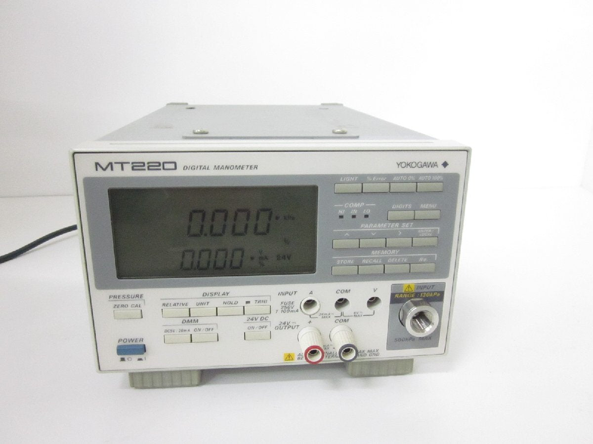 Yokogawa MT220 Digital Manometer 130kPa [e1230827360]
