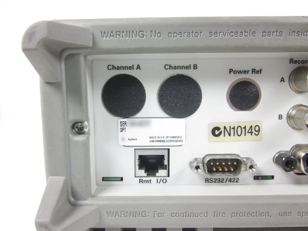 Agilent E4419B RF Power Meter 2CH 9kHz-110GHz [d1230820166]