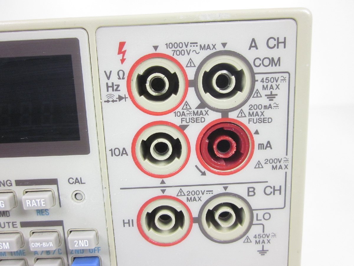 Advantest R6452A Digital Multimeter 5.5 Digit with Dual Input [w1230816161]