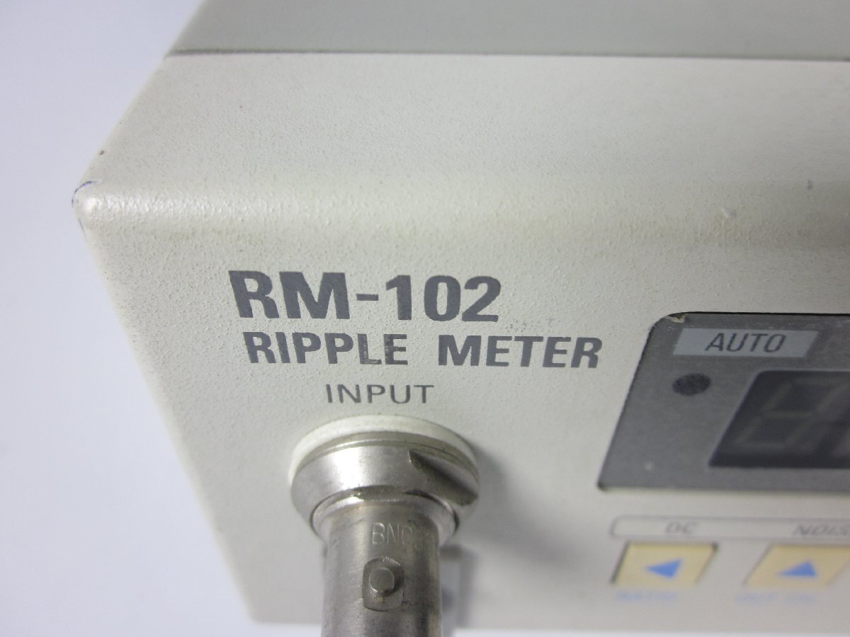 Keisoku Giken RM-102 Ripple Noise Meter [x1230805772]