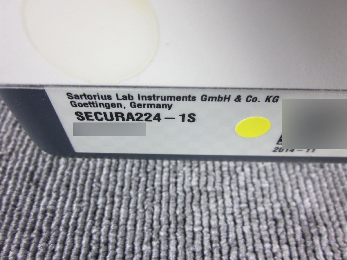 Sartorius SECURA224-1S Electronic Balance 220g 0.1mg [d1230817077]