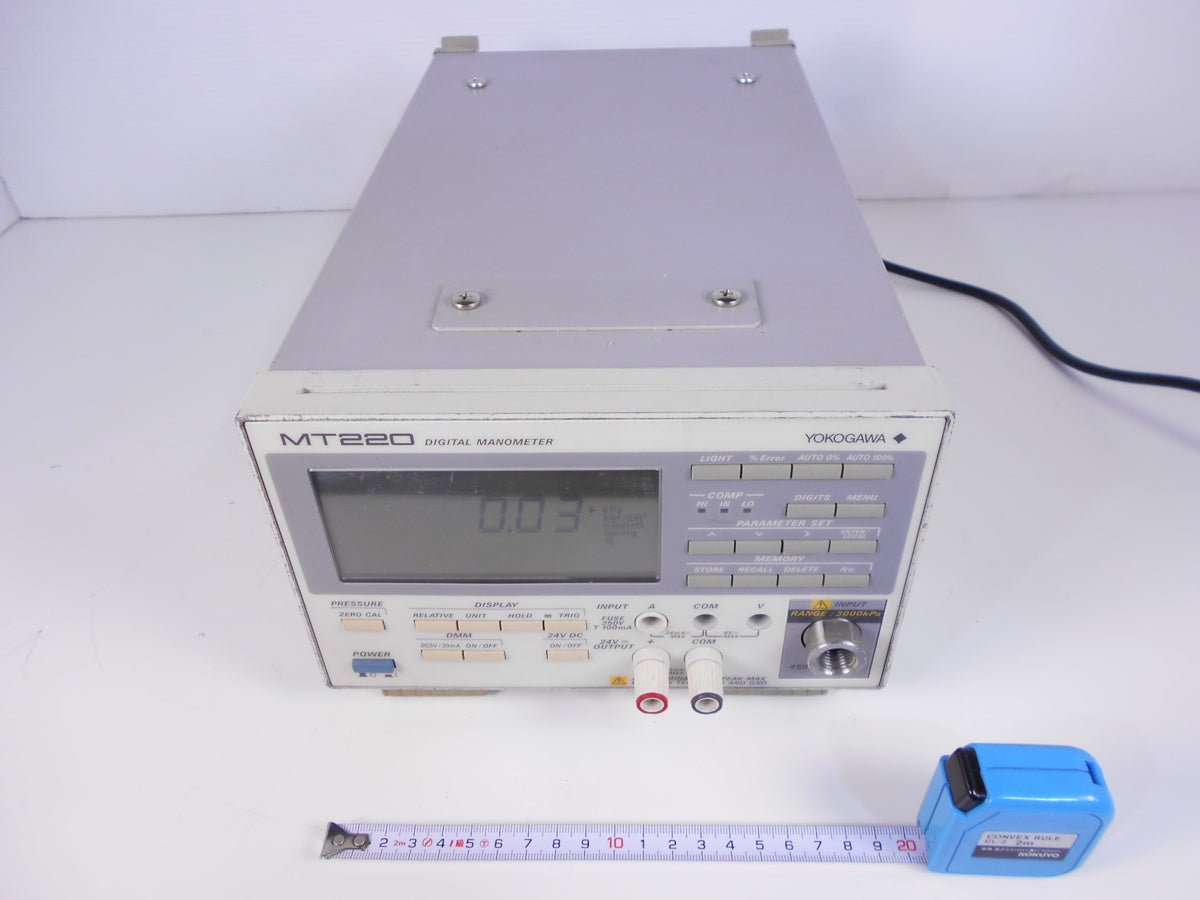 Yokogawa MT220 Digital Manometer 3000kPa [g1230812373]