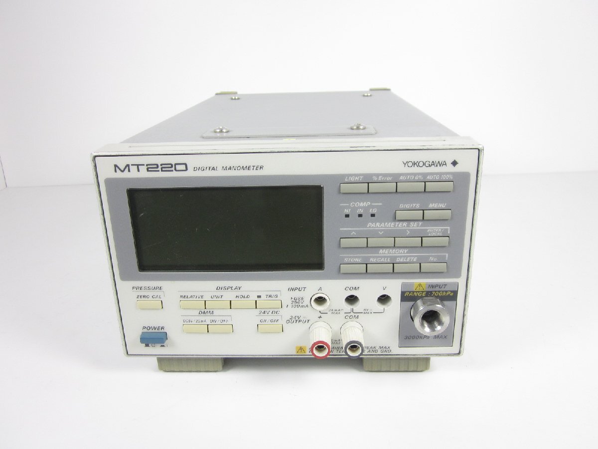 Yokogawa MT220 Digital Manometer [v1230820381]