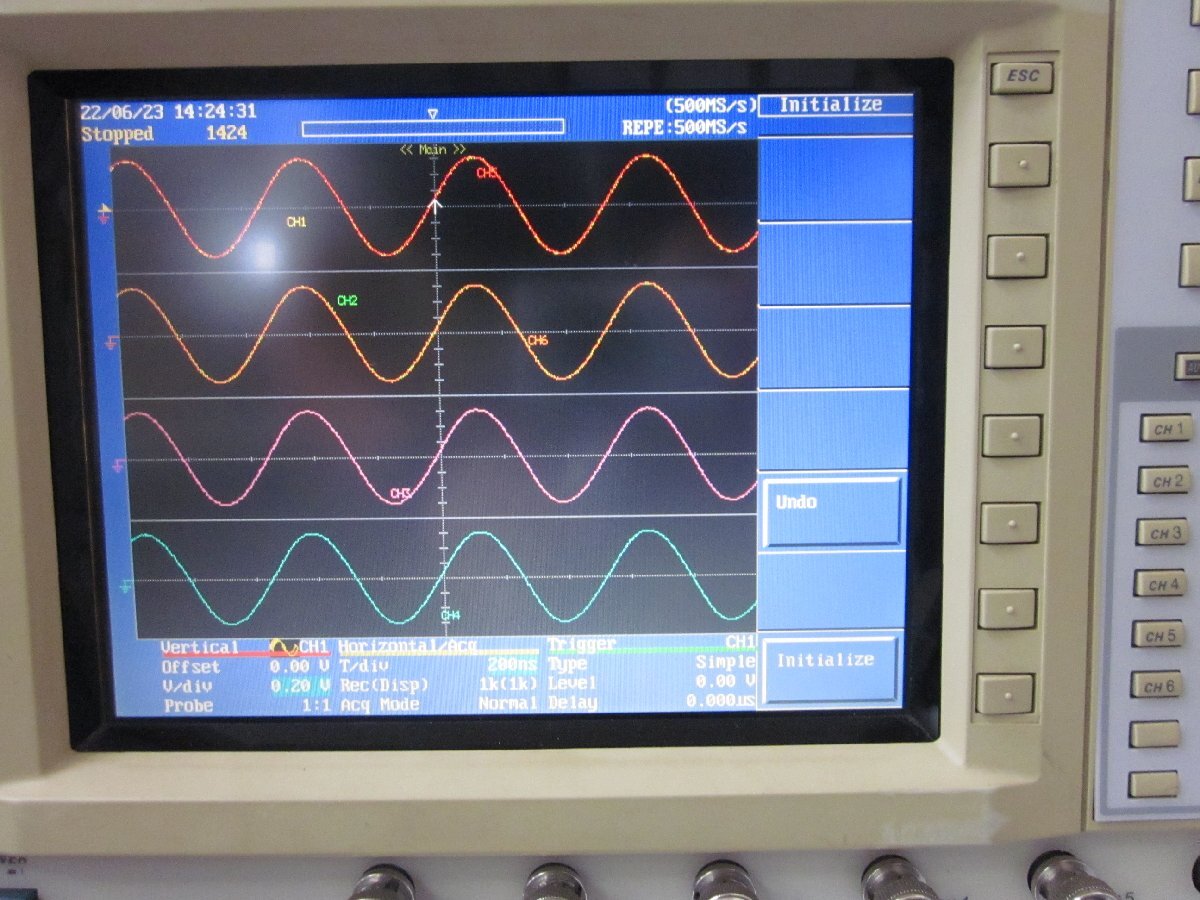 Yokogawa DL2700 Digital Oscilloscope 6CH 500MHz [1230815653]