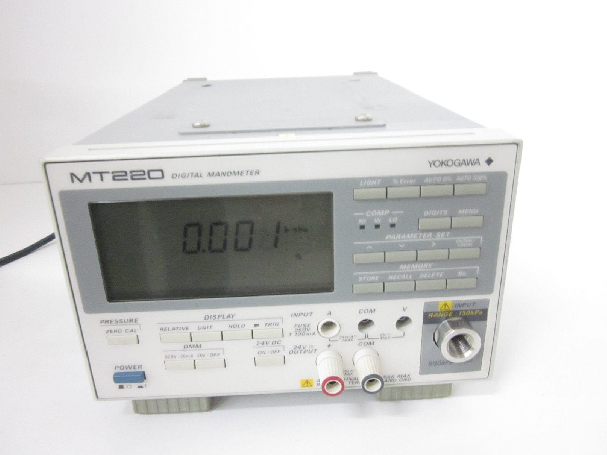 Yokogawa MT220 Digital Manometer 130kPa [e1230827360]