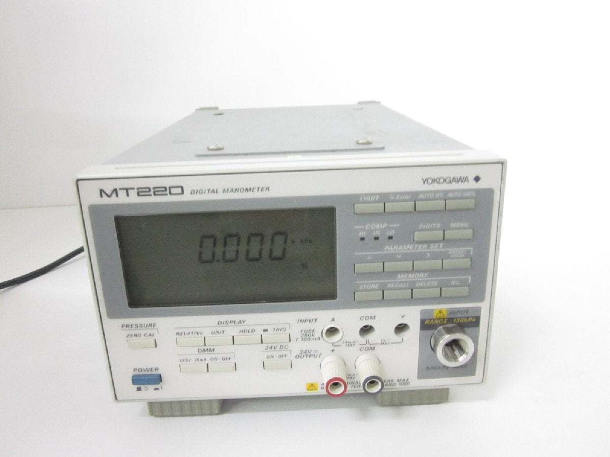 Yokogawa MT220 Digital Manometer 130kPa [e1230827360]