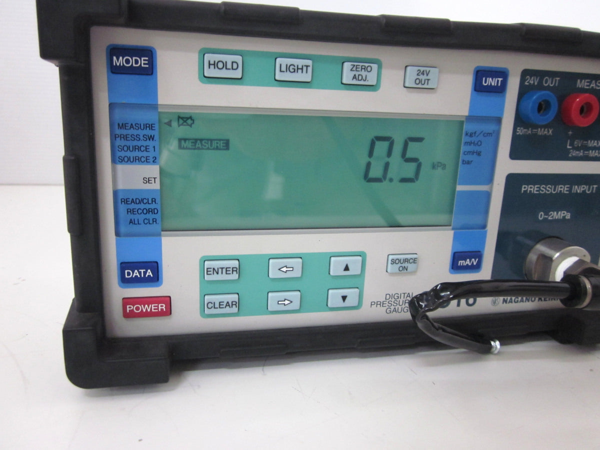 Nagano Keiki GC16 Precision Digital Pressure Gauge 0-2MPa [n1230813644]