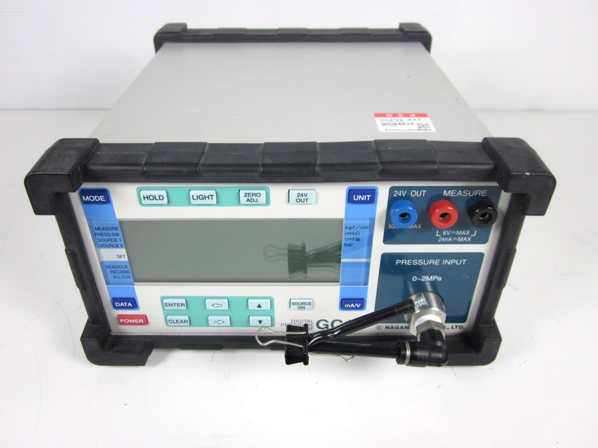 Nagano Keiki GC16 Precision Digital Pressure Gauge 0-2MPa [n1230813644]