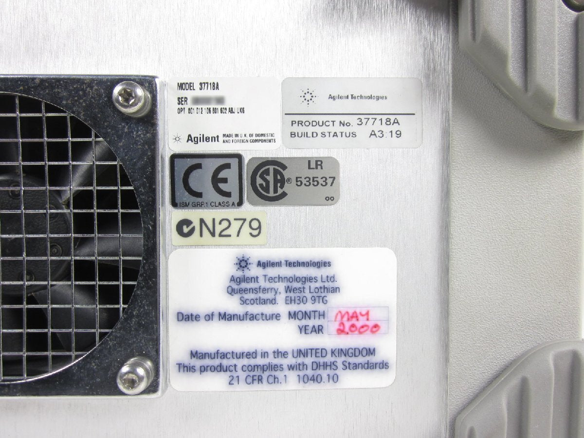 Agilent 37718A OmniBER 718 Communications Analyzer [n1230816328]