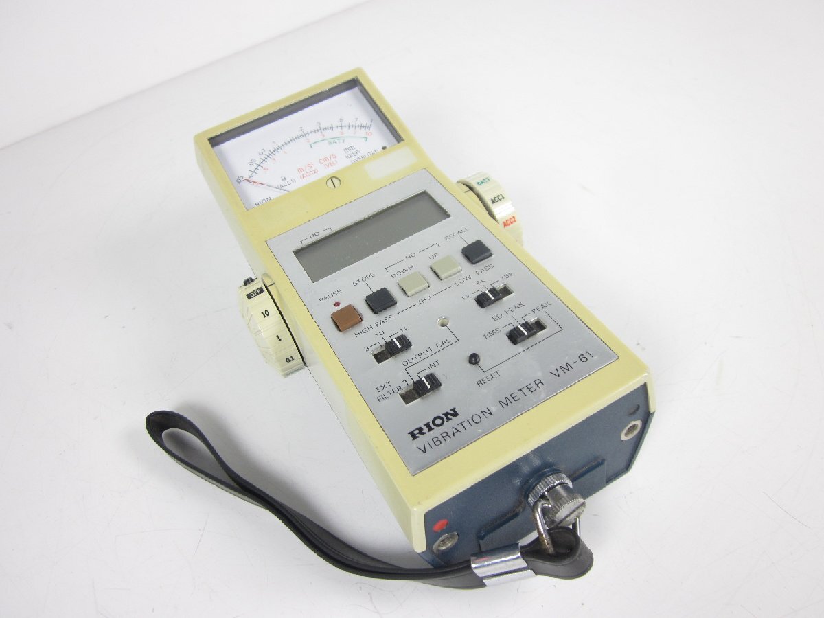 Rion VM-61 Portable Vibration Meter [e1230817891]