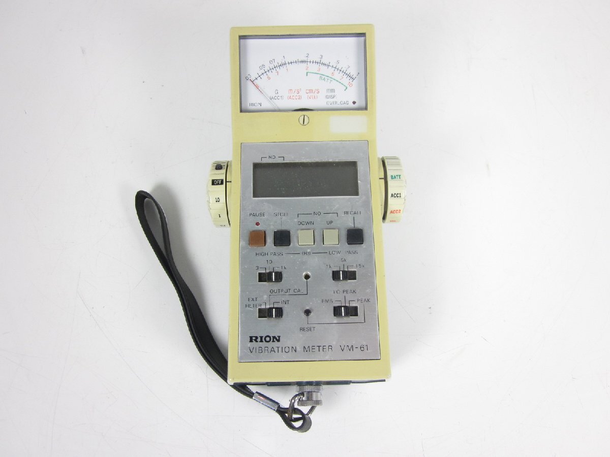 Rion VM-61 Portable Vibration Meter [e1230817891]