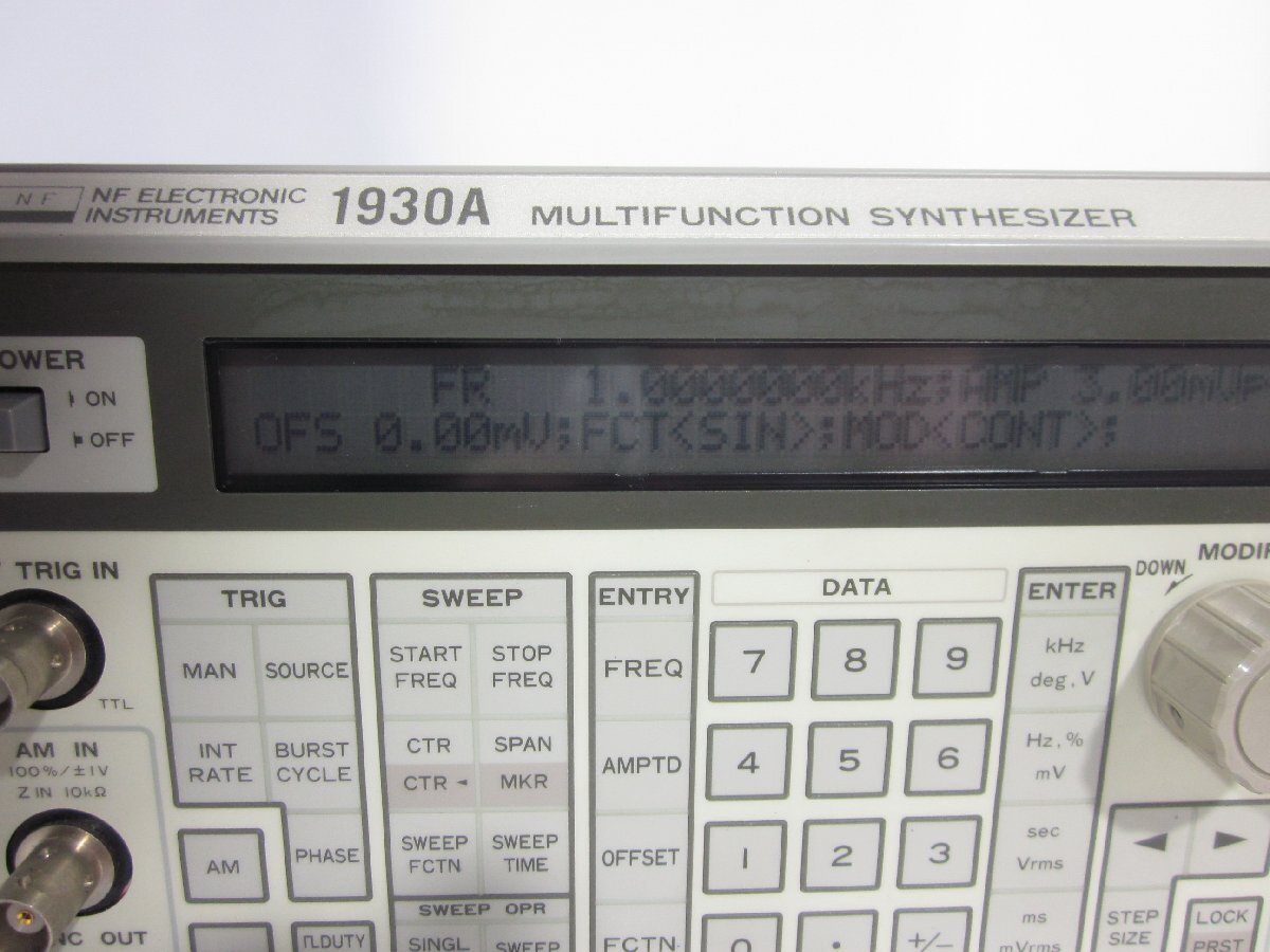 NF Corporation 1930A Multifunction Synthesizer 0.1mHz-1.2MHz [1230815204]