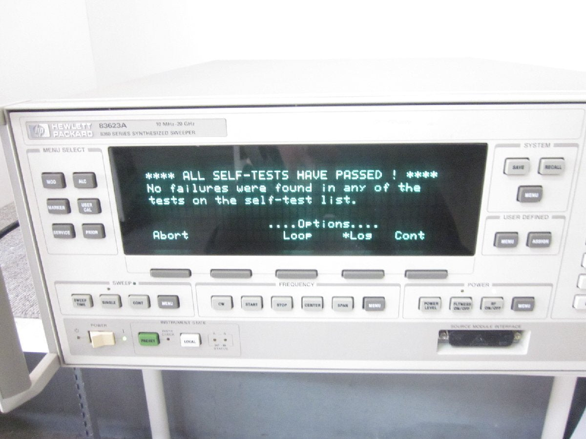 HP 83623A Synthesized Sweep Generator 10MHz-20GHz [u1230818329]