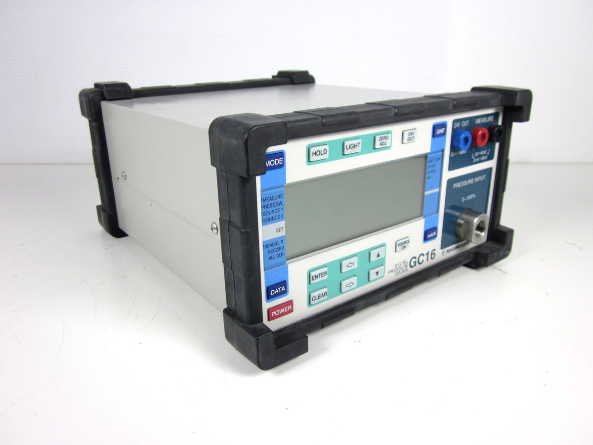 Nagano Keiki GC16 Precision Digital Gauge Pressure Meter 0-1MPa [n1230820957]