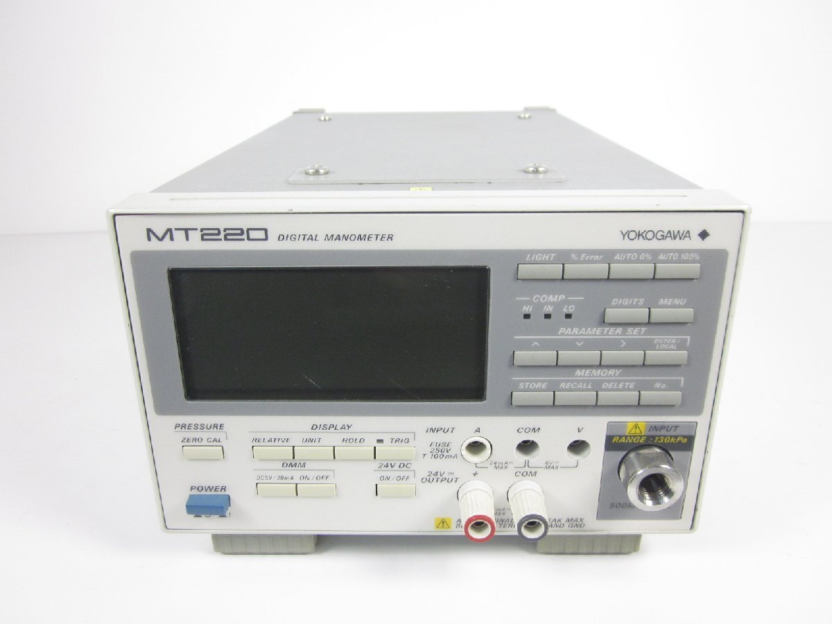 Yokogawa MT220 7673-03 Digital Manometer [d1230812097]
