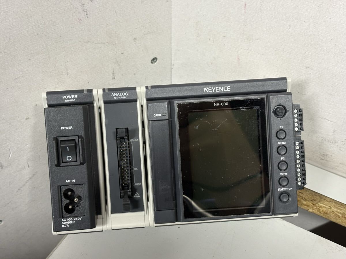 Keyence NR-600 NR-HA08 NR-U60 Data Acquisition System [f1230948799]