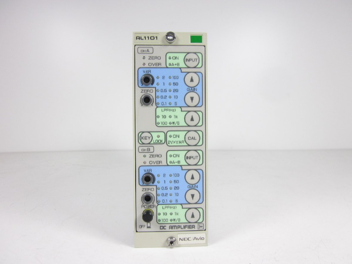 NEC AL1101 Isolation DC Amplifier 2ch DC-10kHz [f1231123006]