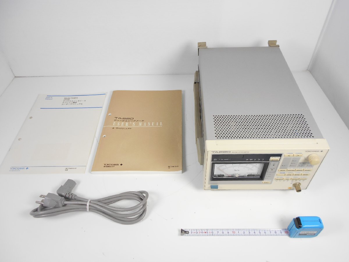Yokogawa TA220 Digital Jitter Meter [b1231120434]