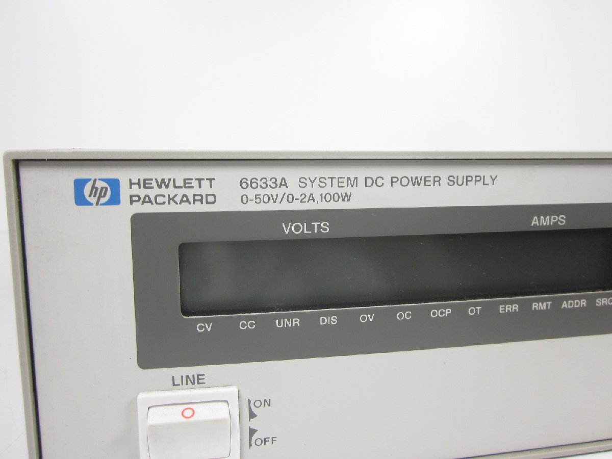 HP 6633A DC System Power Supply 50V 2A [e1231126994]