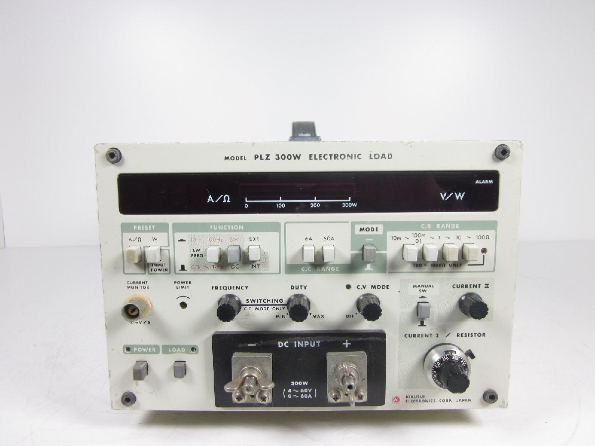 Kikusui PLZ300W Electronic Load 4-60V 0-60A [1231119928]