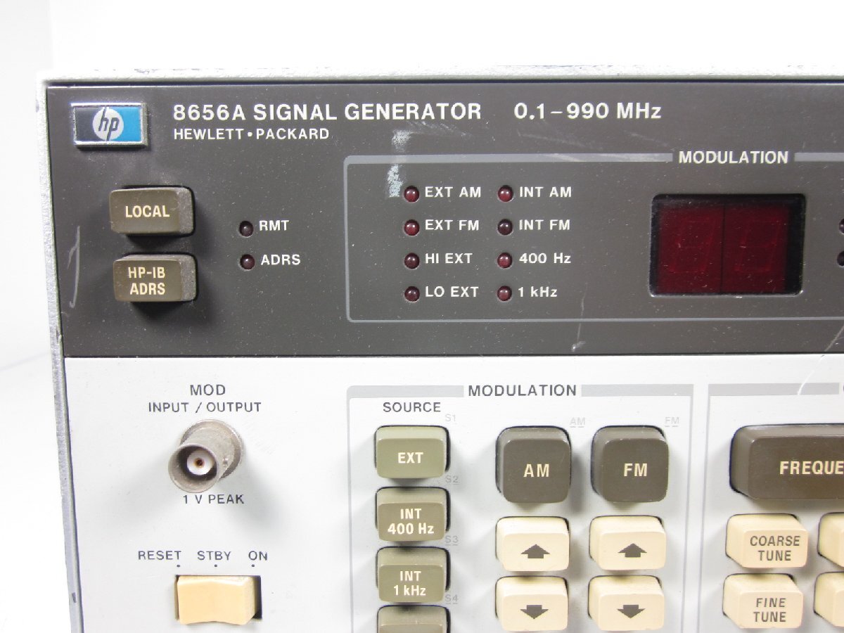 HP 8656A Signal Generator 990MHz [s1231117999]