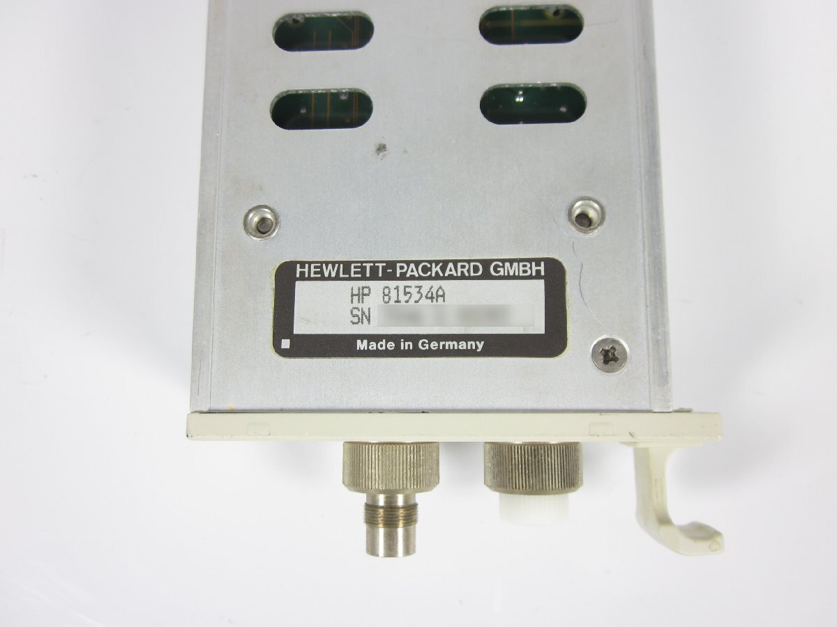 HP 81534A Return Loss Module 1250-1600nm [f1231120175]