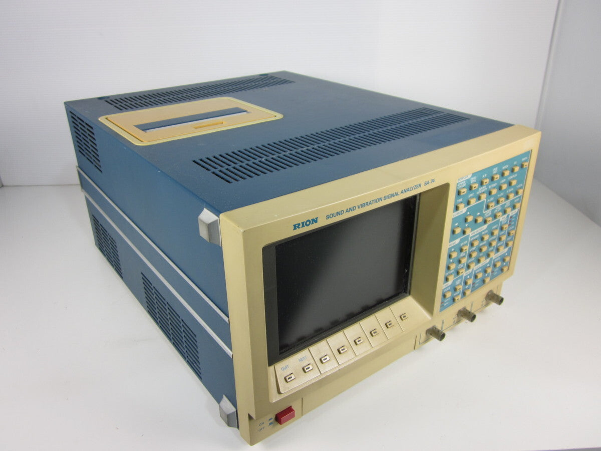 Rion SA74A Dual Channel Sound and Vibration Analyzer [j1231128110]