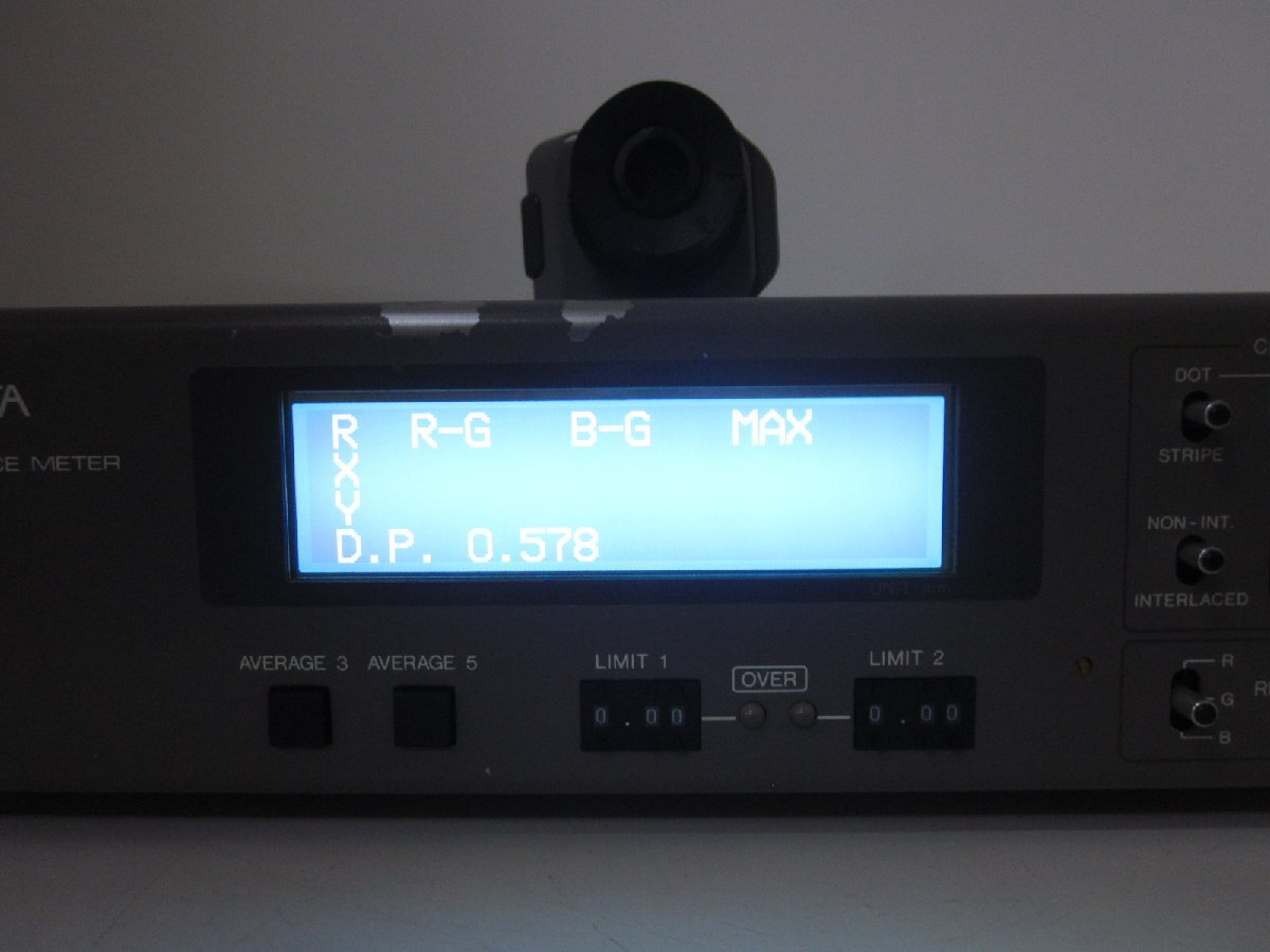 Konica Minolta CC-100 CRT Convergence Meter [m1231121349]