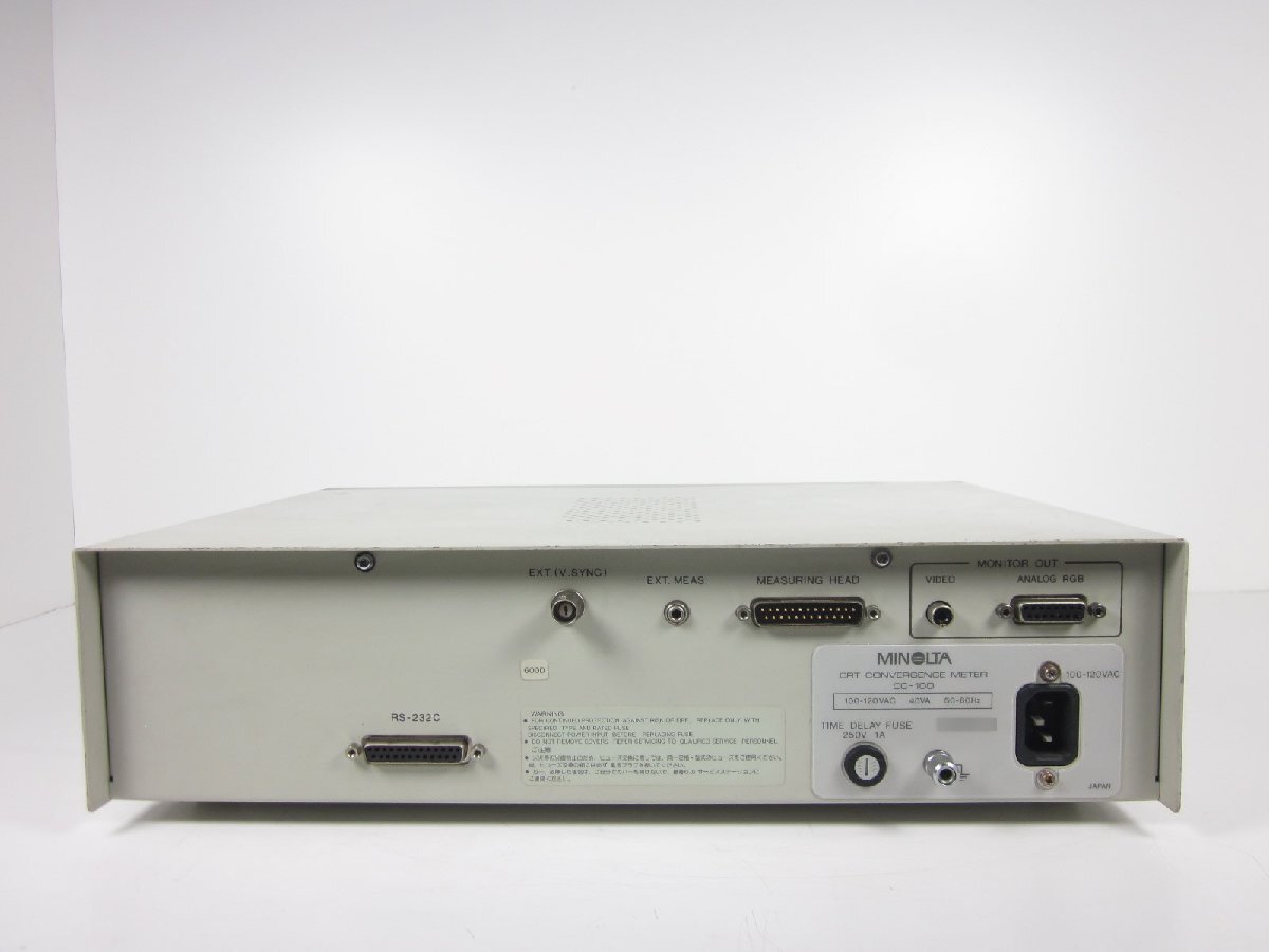 Konica Minolta CC-100 CRT Convergence Meter [m1231121349]
