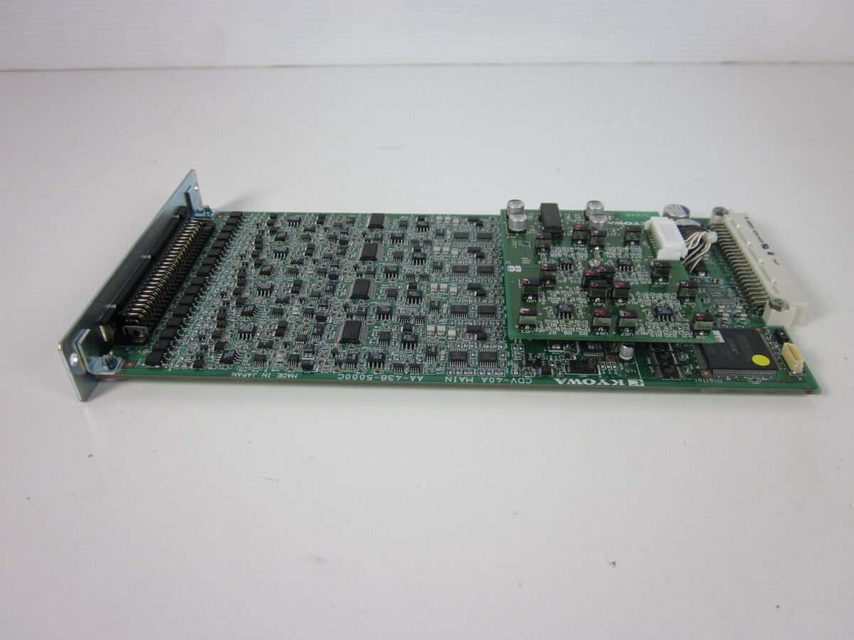 KYOWA CDV-40A/M12 Strain Voltage Measurement Card for EDX-2000A 8 Channels [w1231119235]