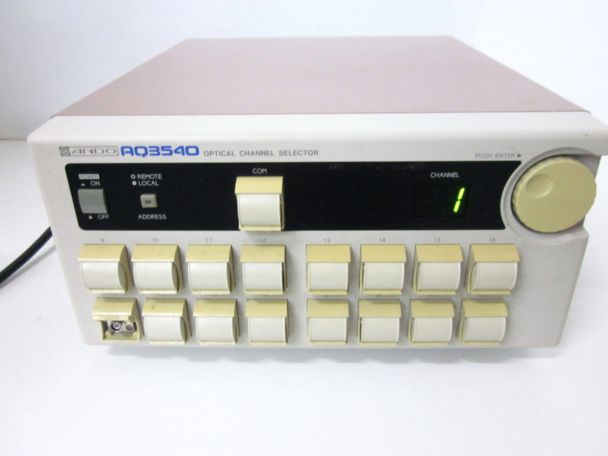 Ando AQ3540 Optical Channel Selector 16ch FC [e1231130981]
