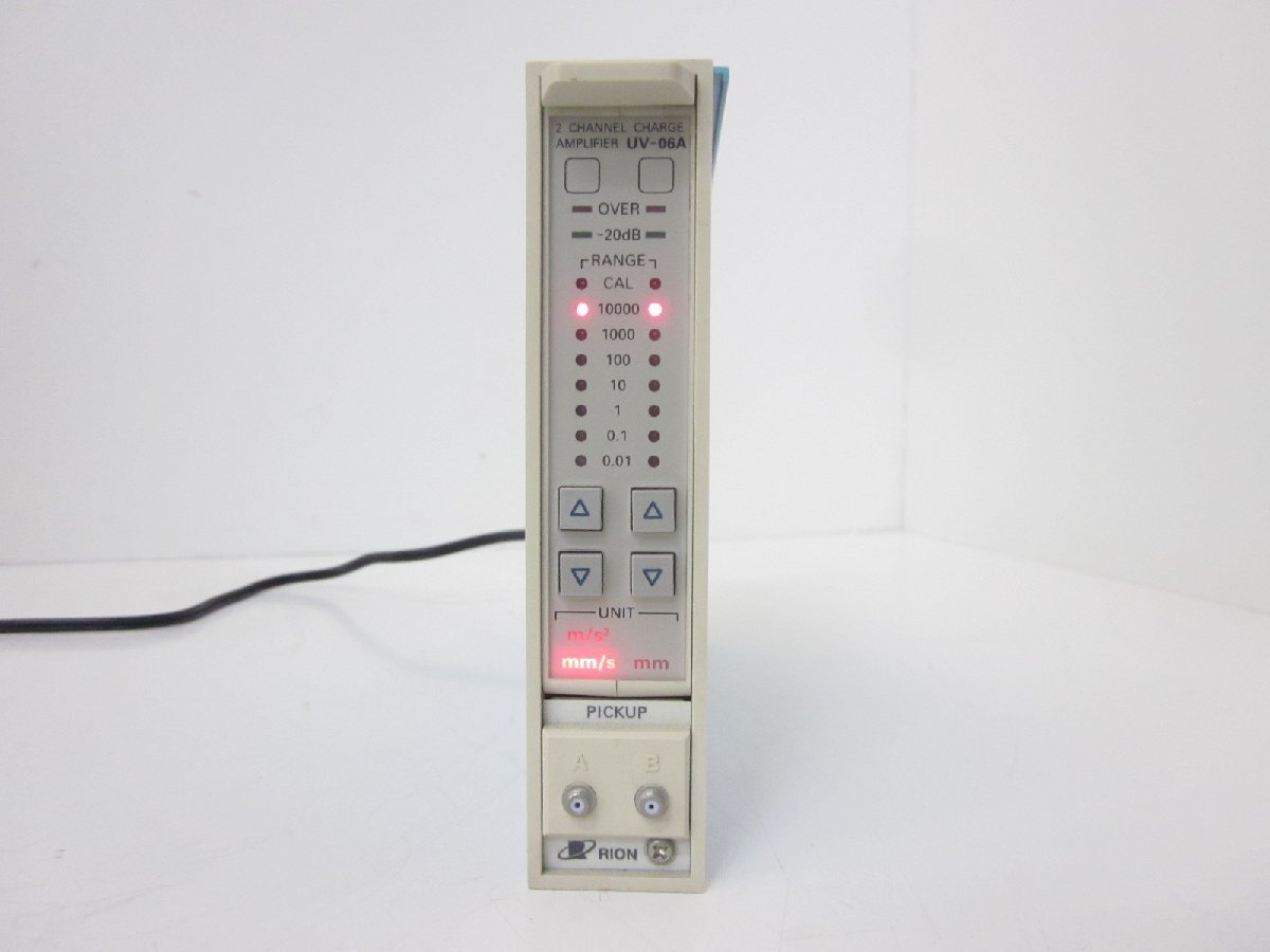Rion UV-06A Charge Amplifier 0.01-10000 [1231115349]