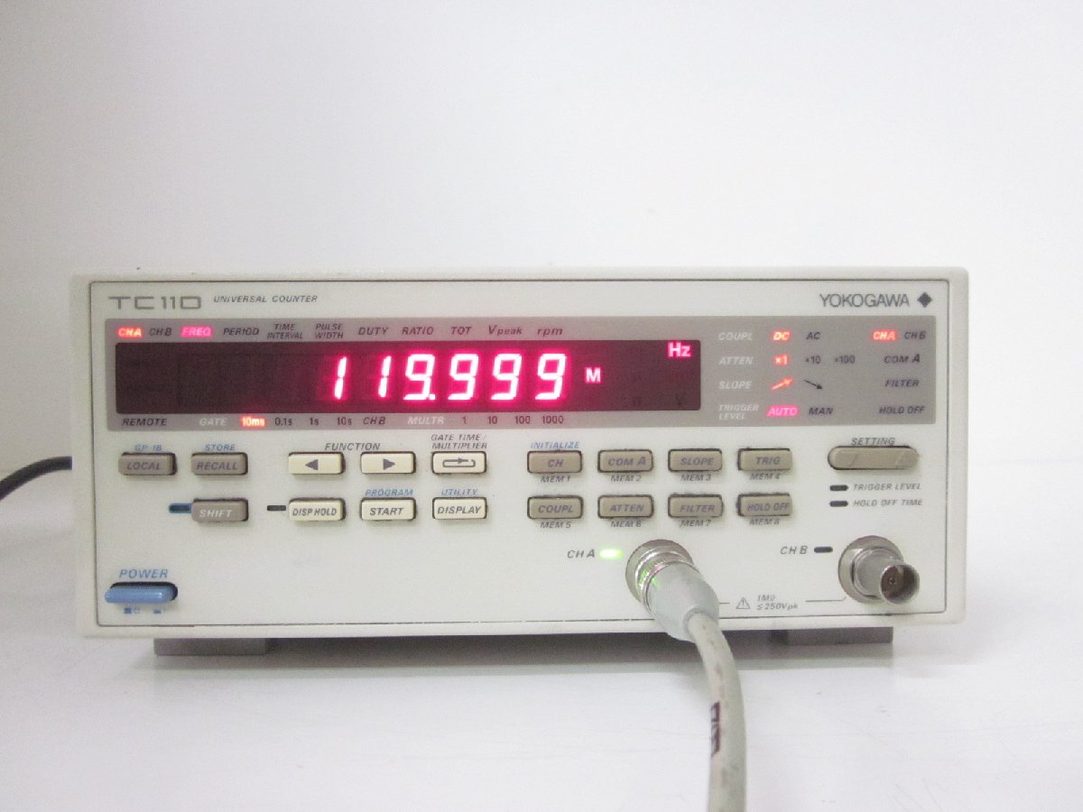Yokogawa TC110 Universal Counter 1mHz-120MHz [b1231122320]