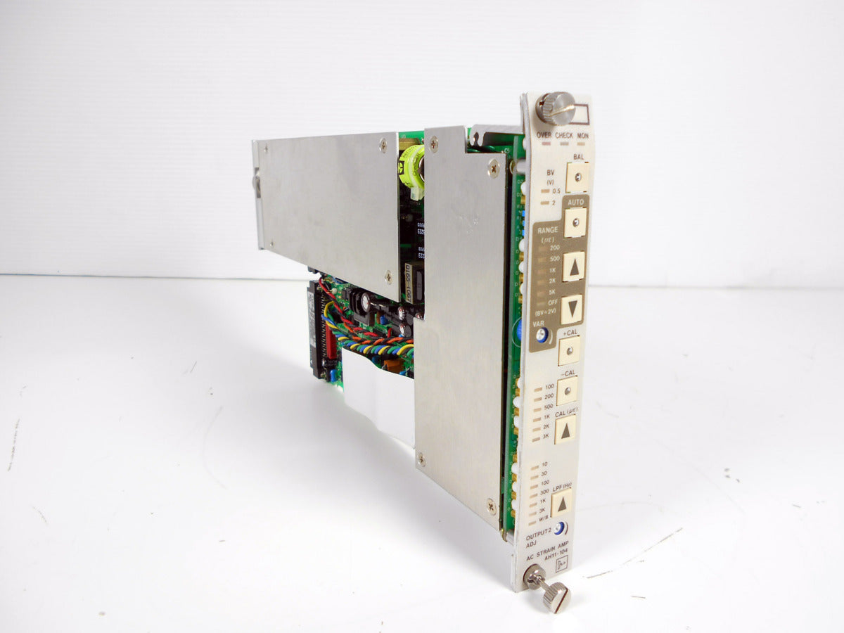 NEC AH11-104 Strain Gauge Amplifier Unit Range 200/500/1K/2K/5K [1231122019]