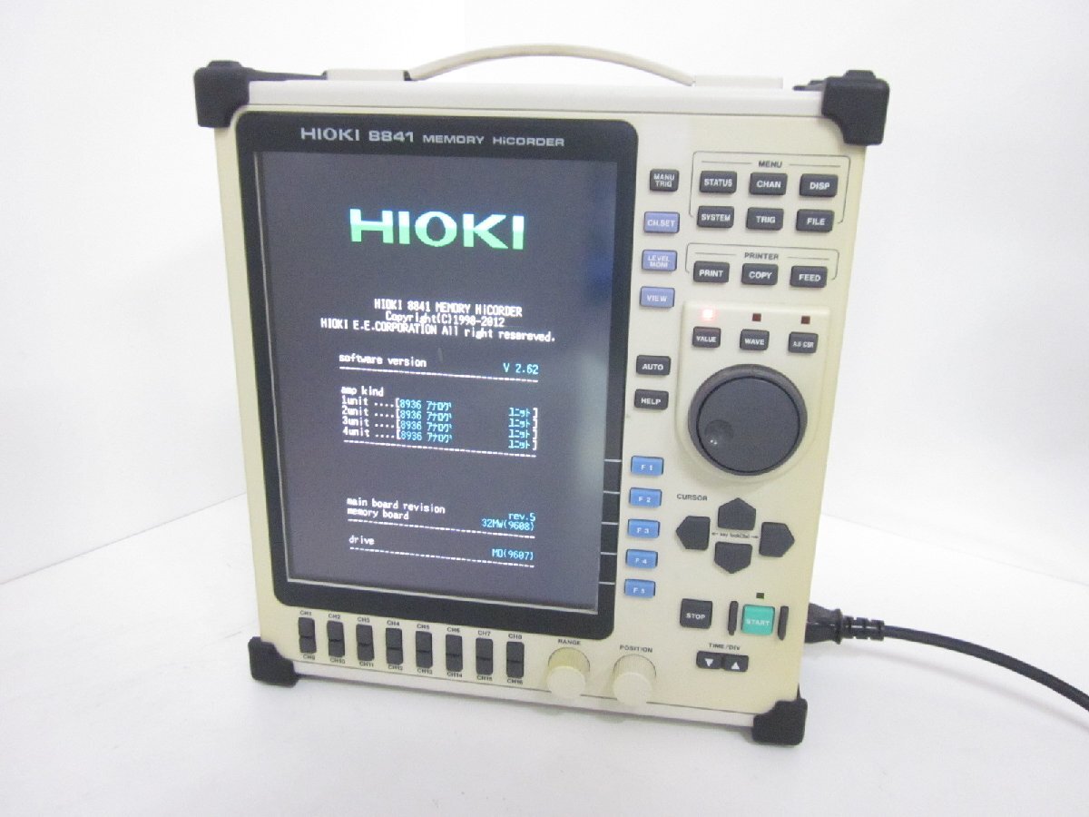 Hioki 8841 Memory HiCorder 8ch [n1231122190]
