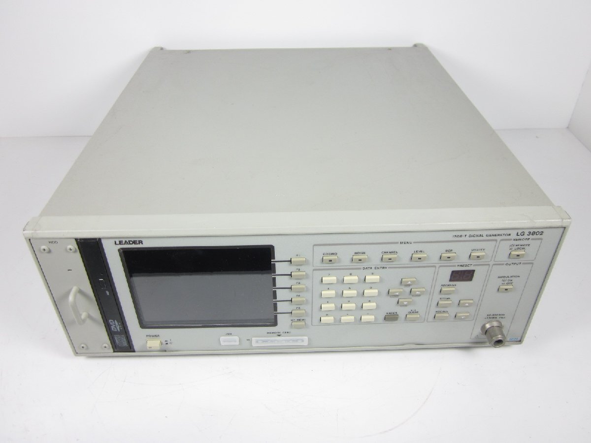 Leader LG3802 ISDB-T Signal Generator 860MHz [r1231127915]