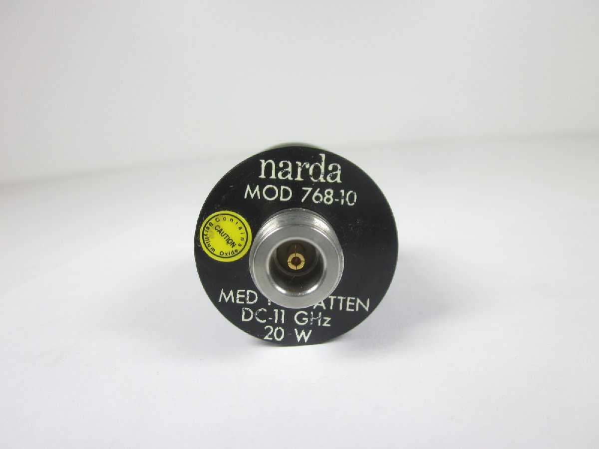 NARDA MOD768-10 Attenuator 10dB 18GHz 20W N-Type [c1231128068]
