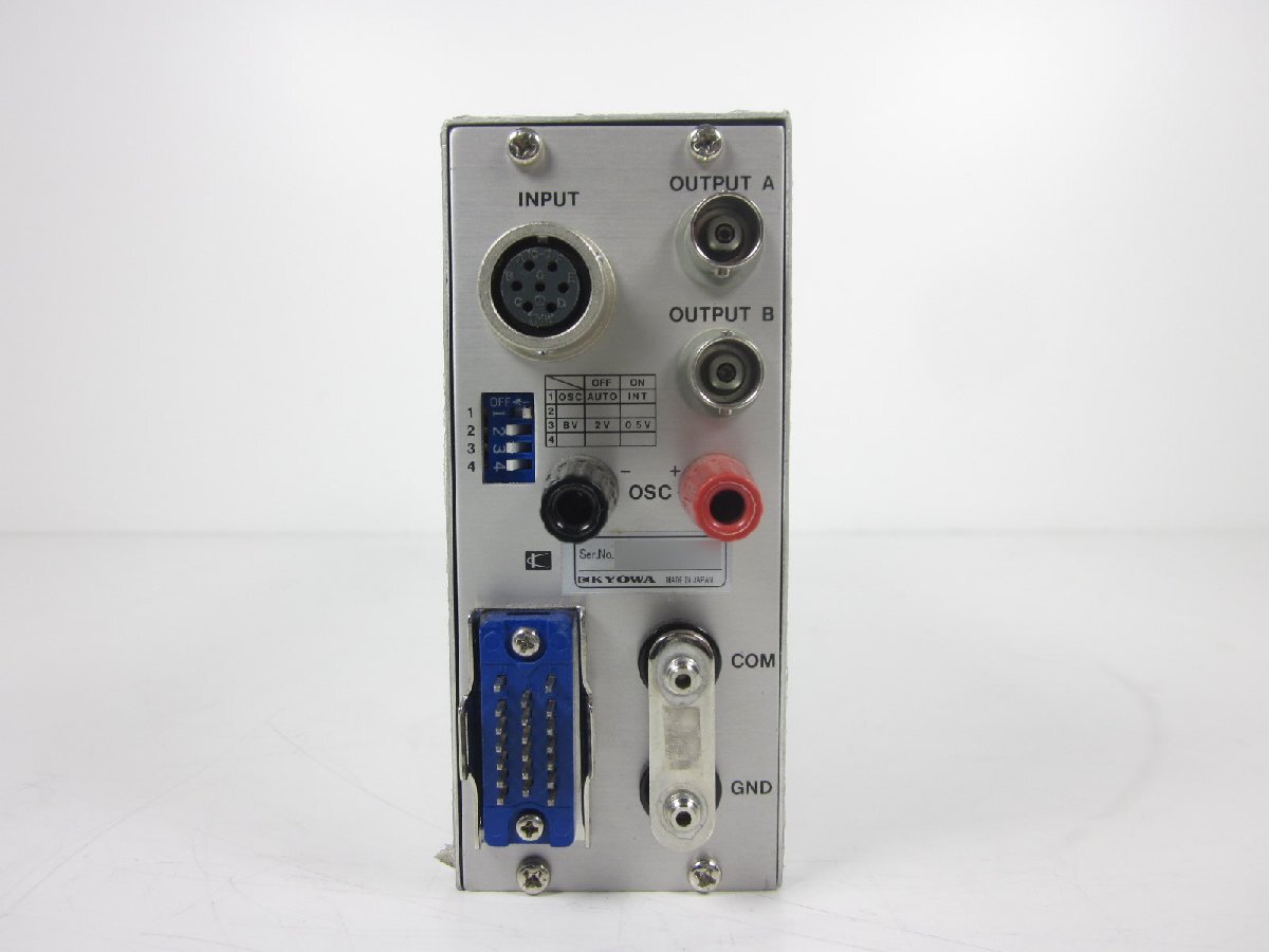 KYOWA DPM-711B Strain Amplifier Signal Conditioner 1ch [l1231130270]