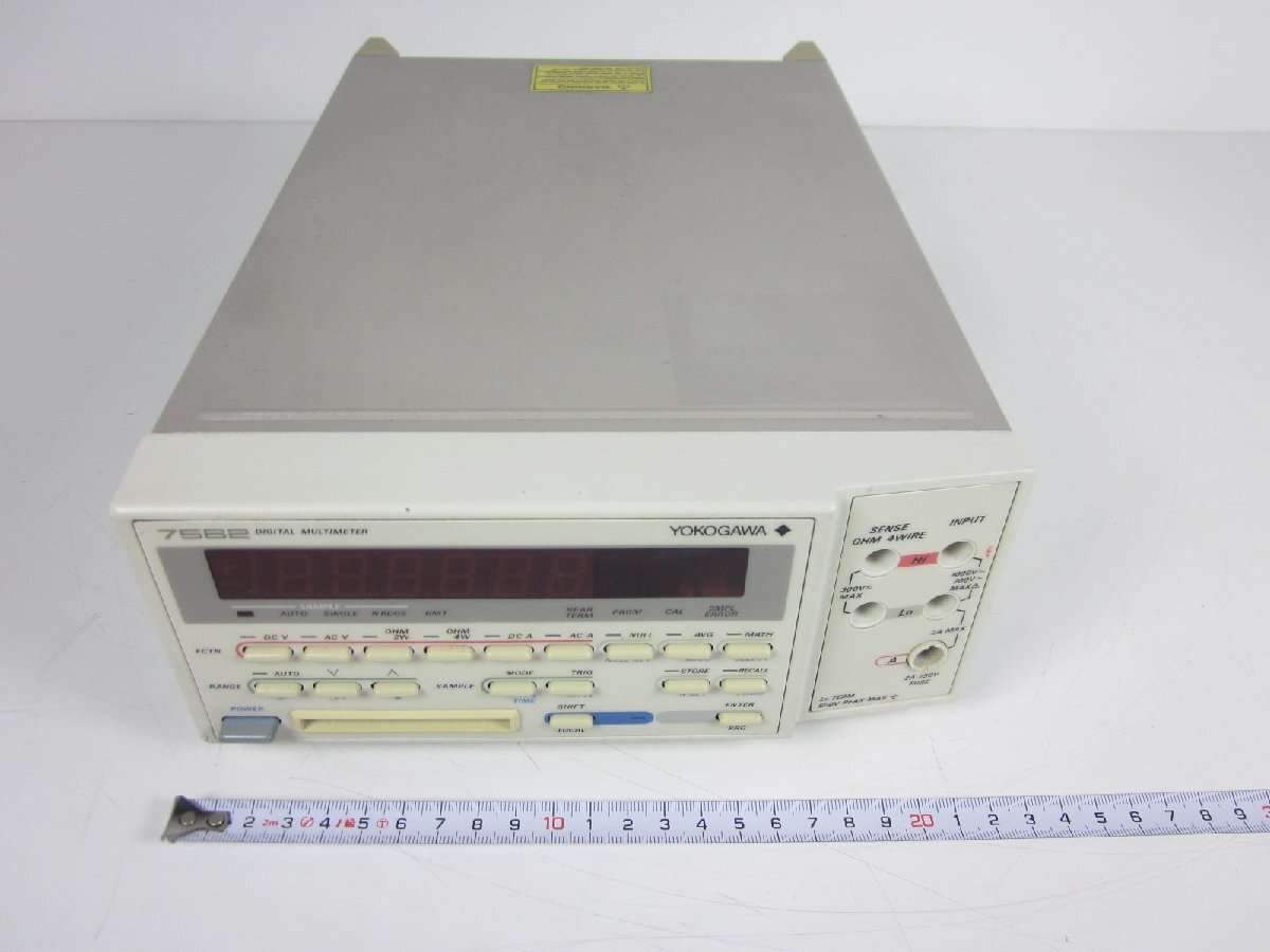 Yokogawa 756201-C-1/B Multimeter 6.5 Digit 4-Wire Resistance Measurement [t1231119416]